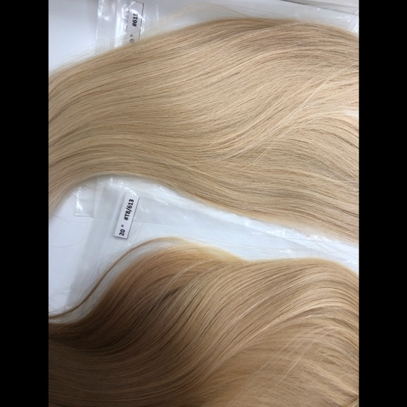 Hair Colors for Halo type Extension 8/ Ombré 8/613 - Picture 3 of 8